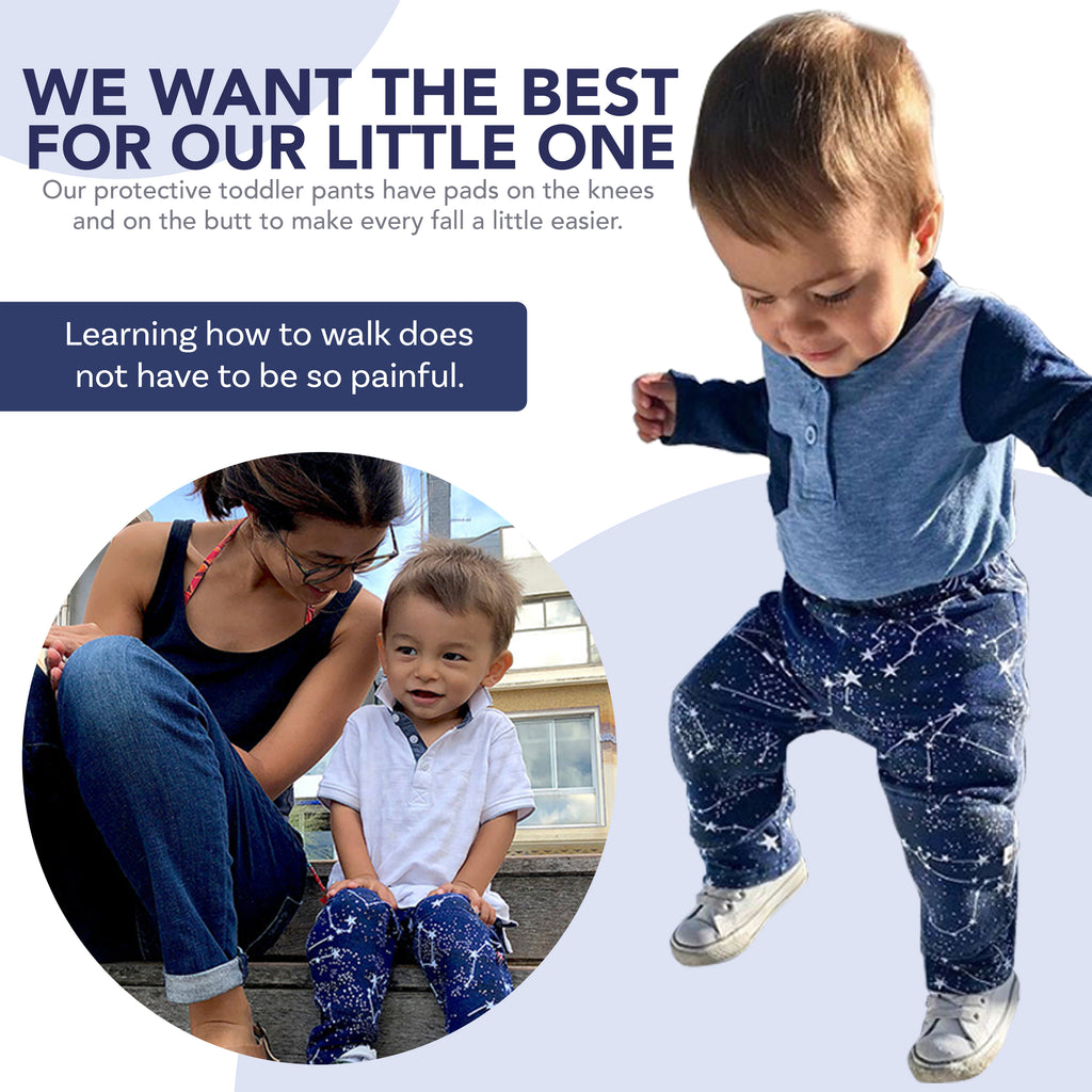 toddler learning to walk sandra aris protective padded pants